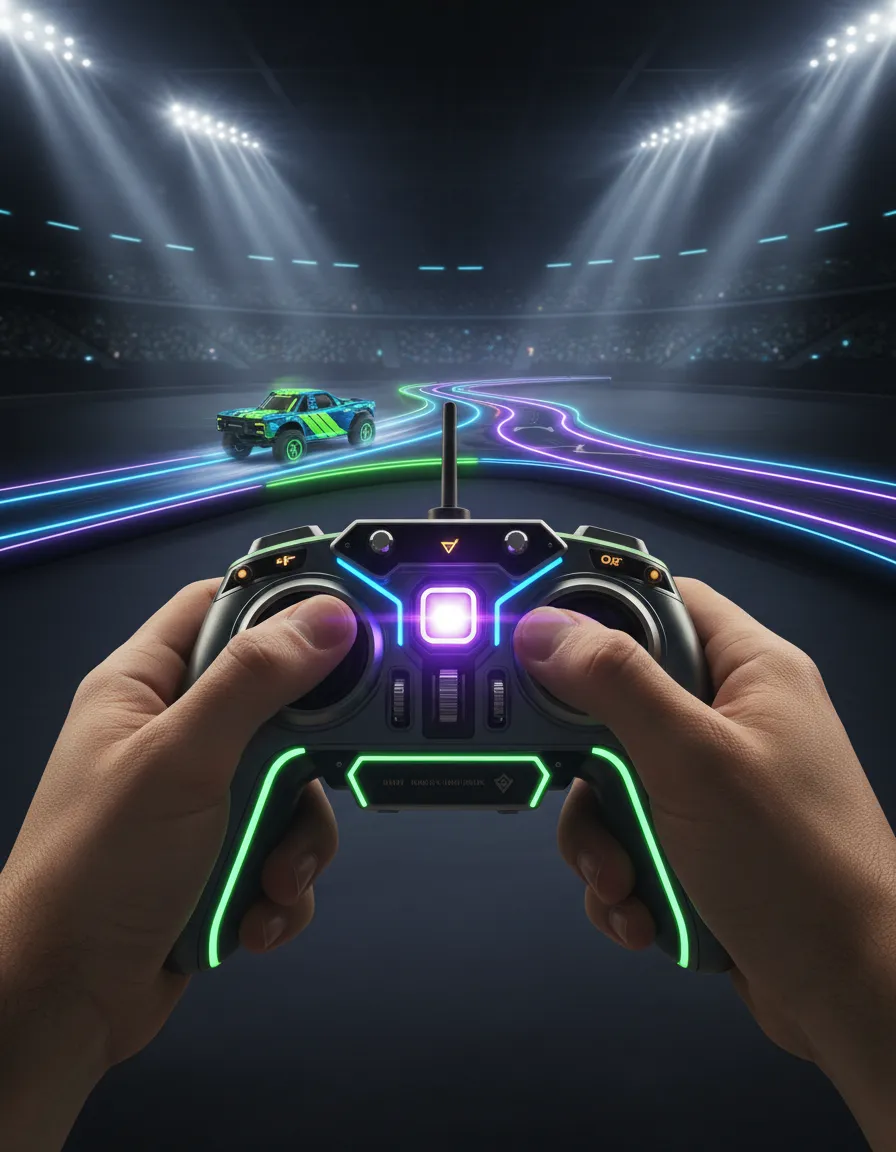 Competitor activating a digital power move on a rival's lane using a Power Move HUD Overlay