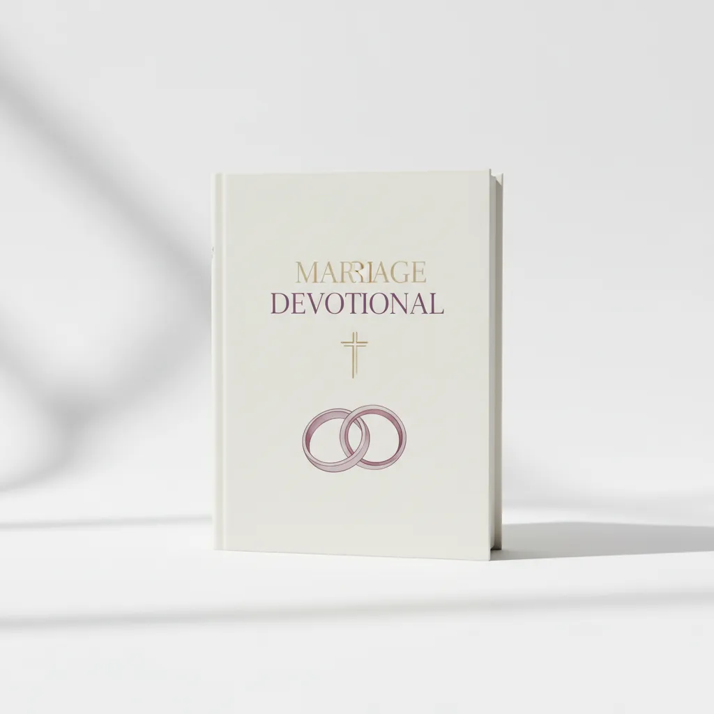 Marriage devotional book cover