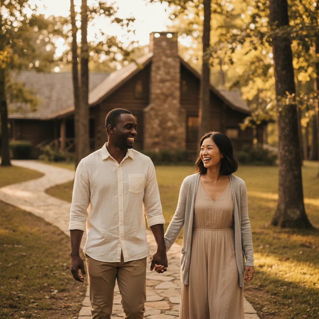 Marriage retreat couple image