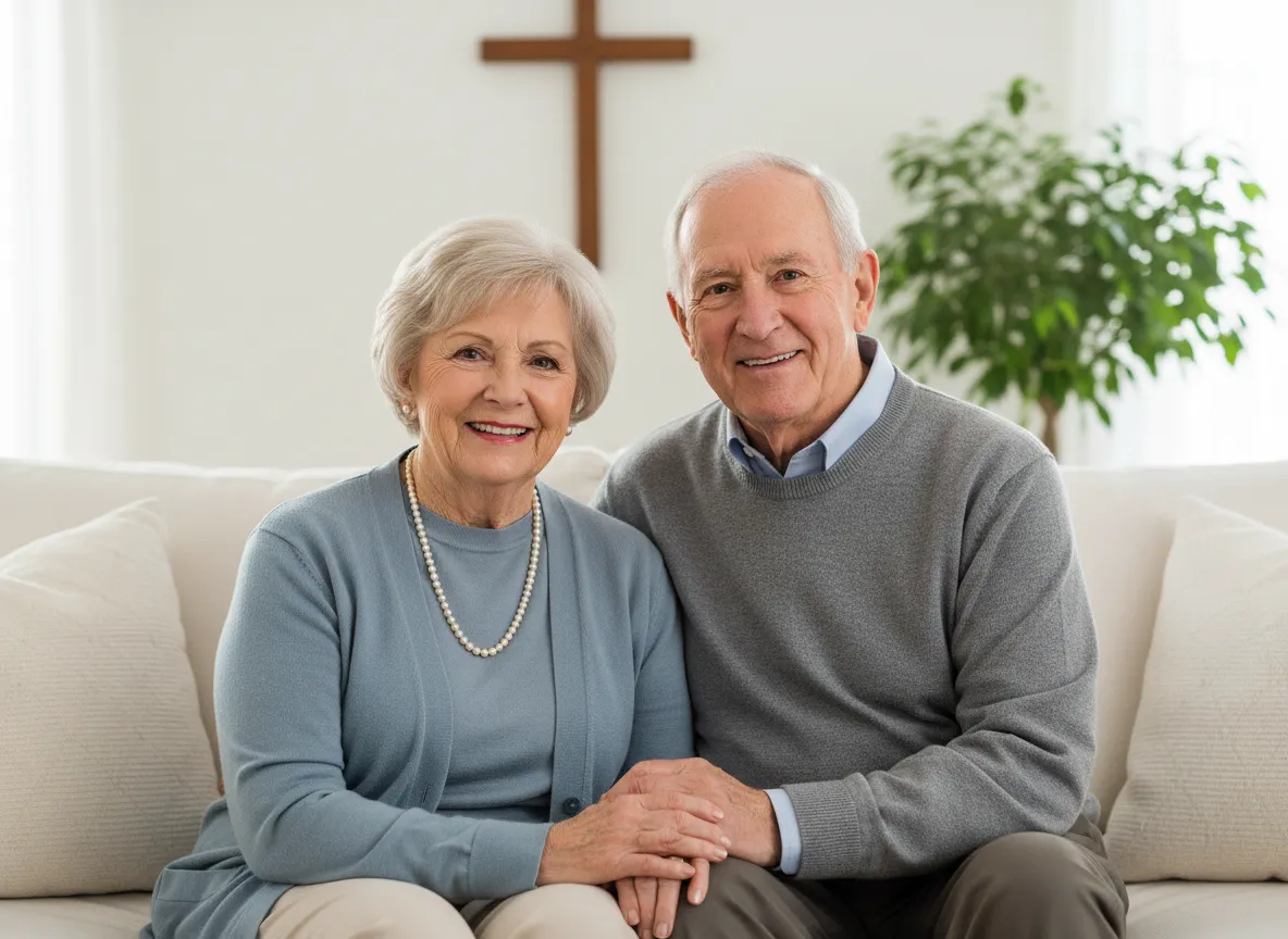 Founders of Kingdom Marriage Mentors smiling together