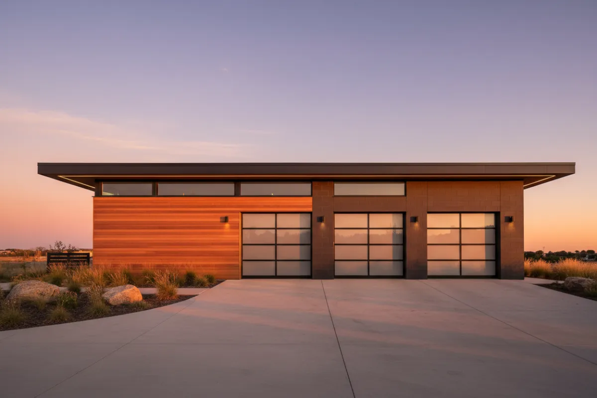 Professional garage design photo