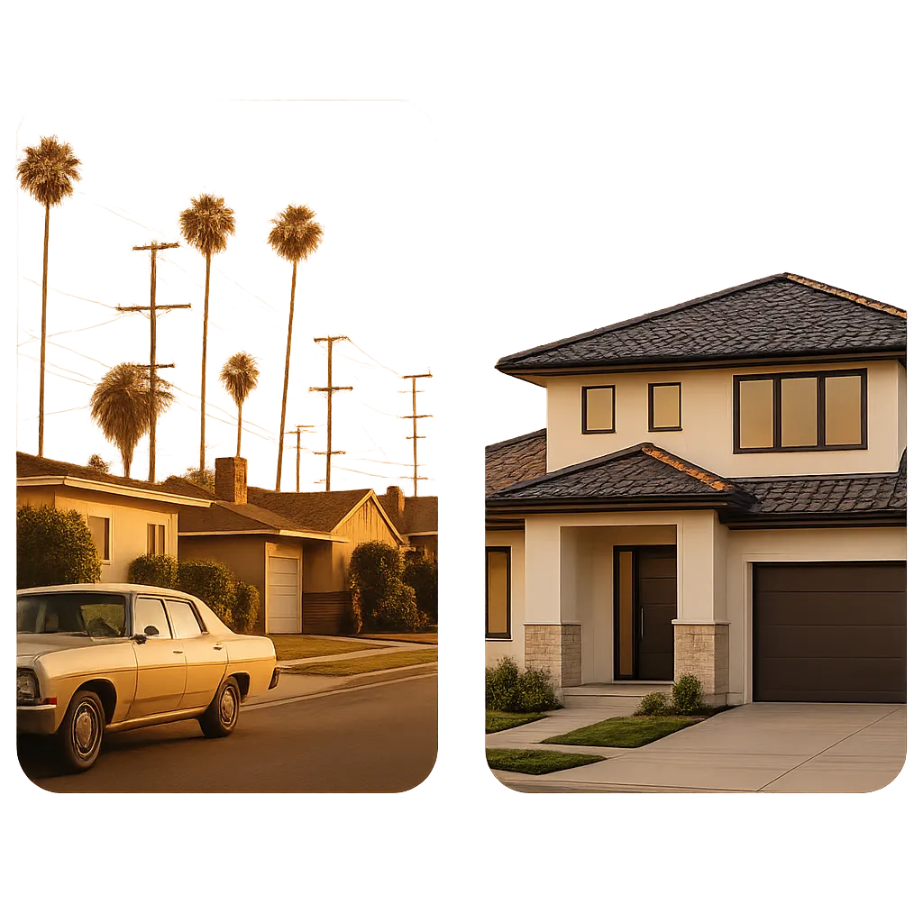 Bronco Roofing historical and modern composite