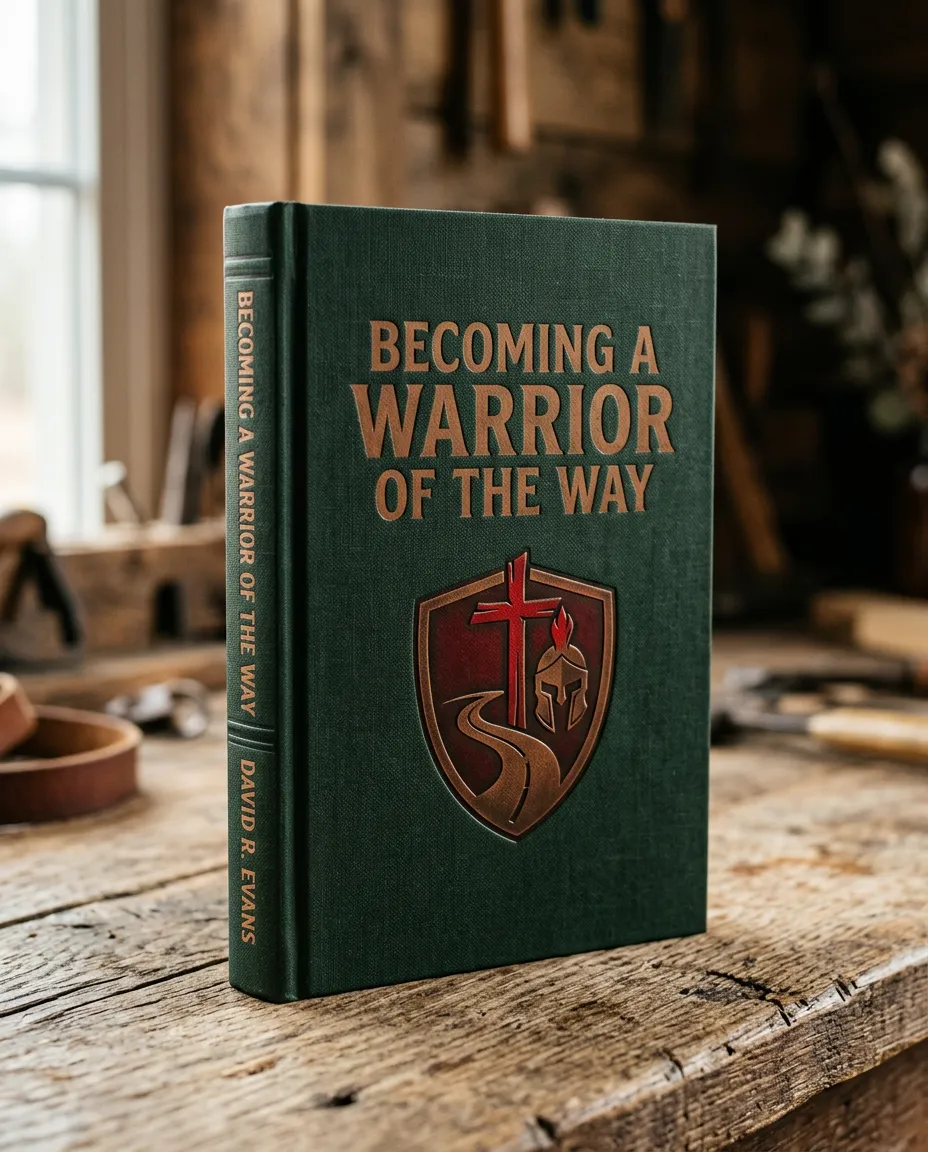 Becoming a Warrior of the Way 3D book mockup cover