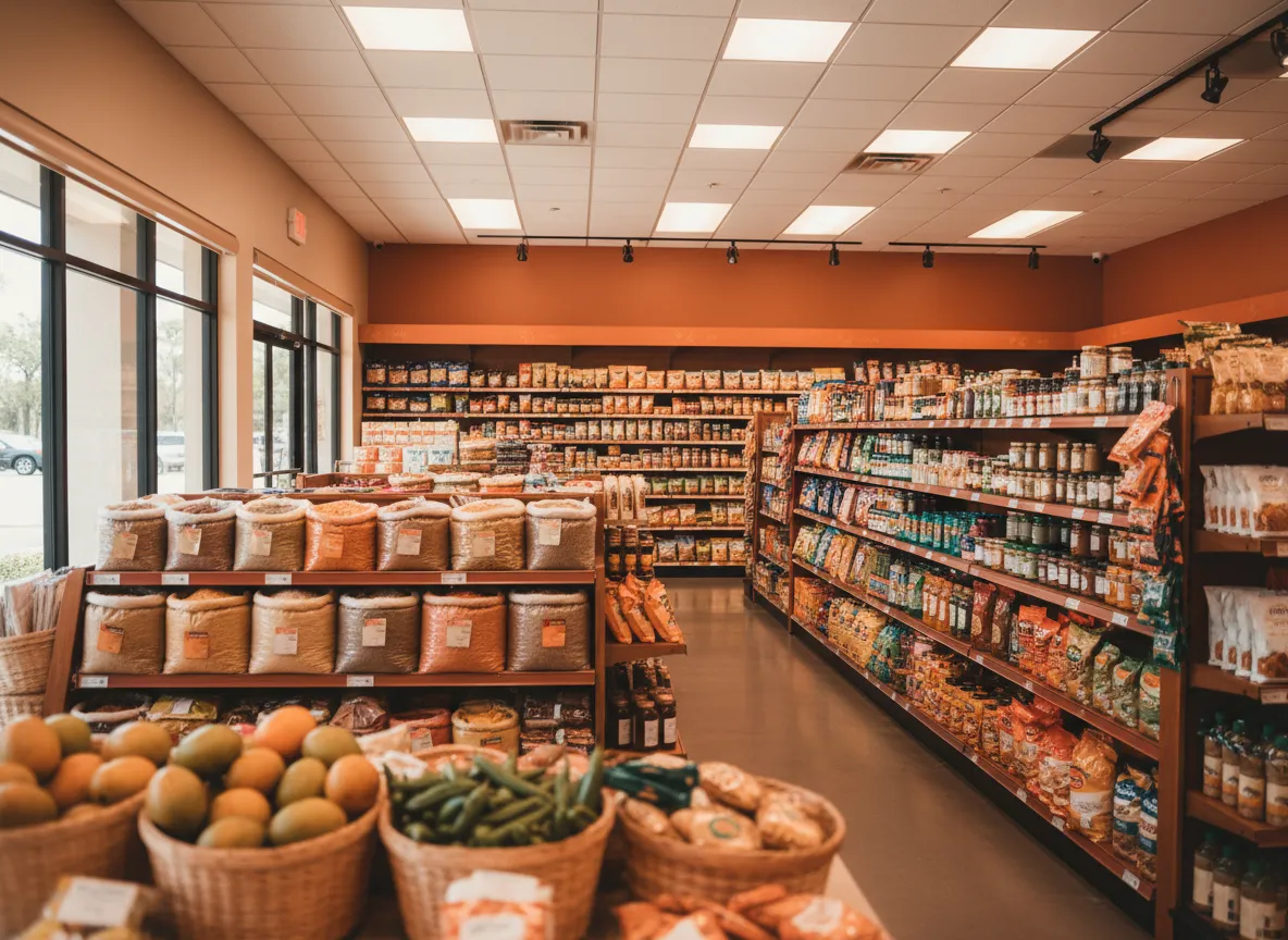 Local Indian grocery store serving Orlando community
