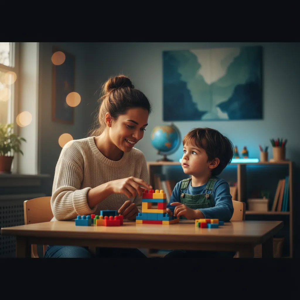 Community members participating in an Autism Awareness Initiative