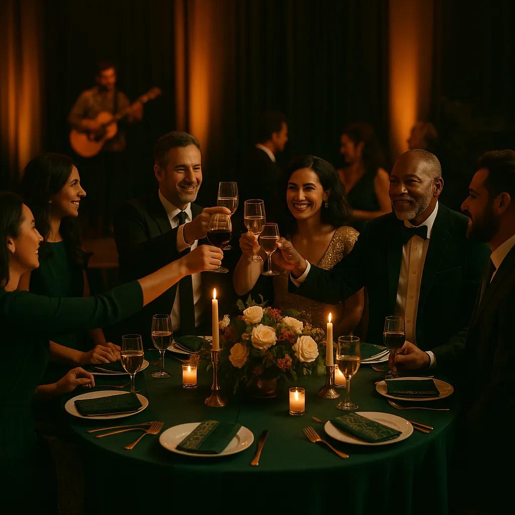 A vibrant Jamaican cultural celebration and fundraising banquet