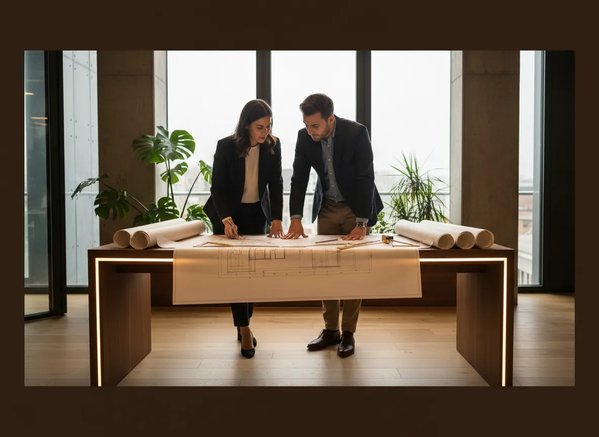 Arquitectura de lujo y consulta inmobiliaria