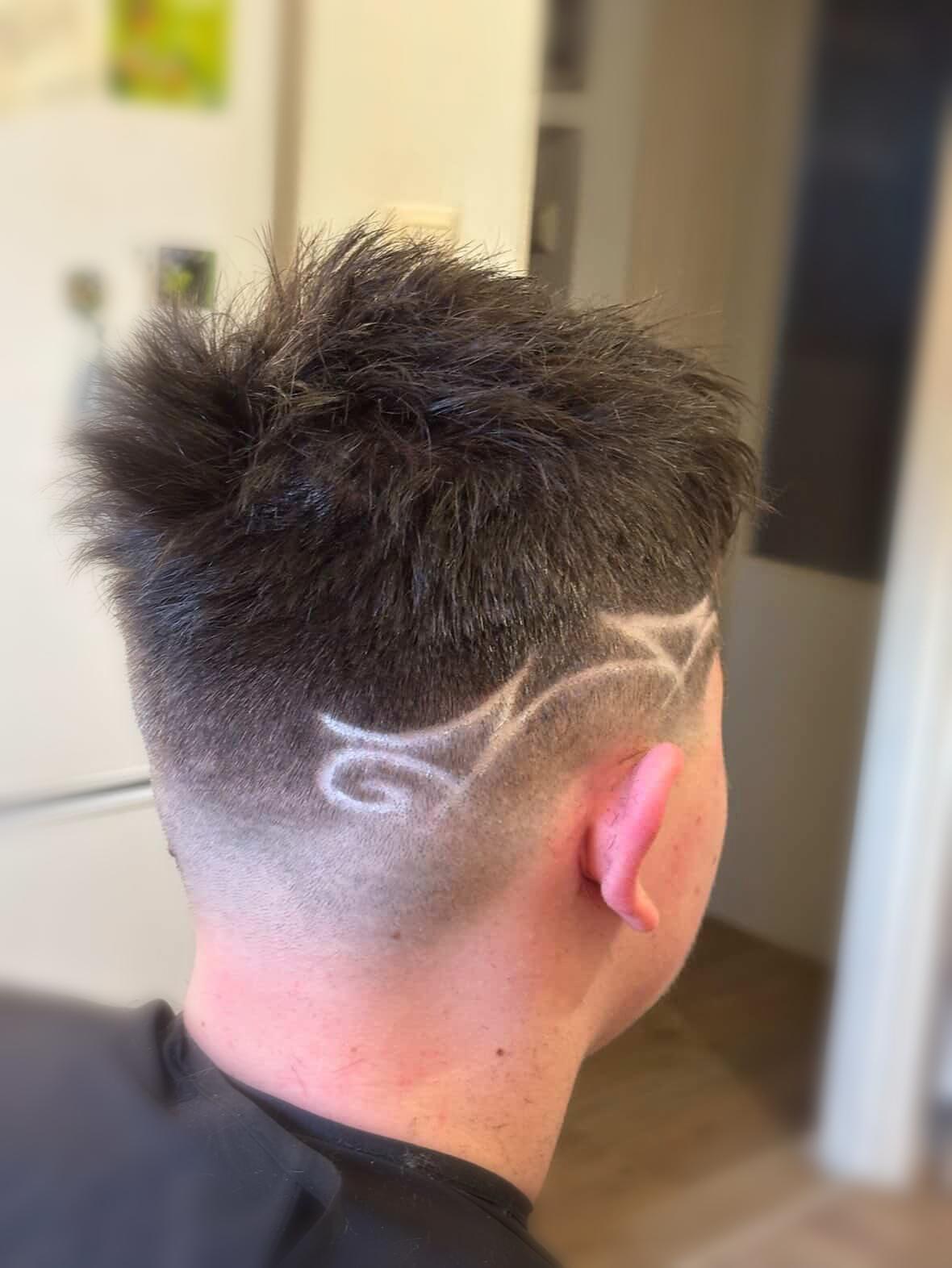 Klasický pánský střih - ukázka