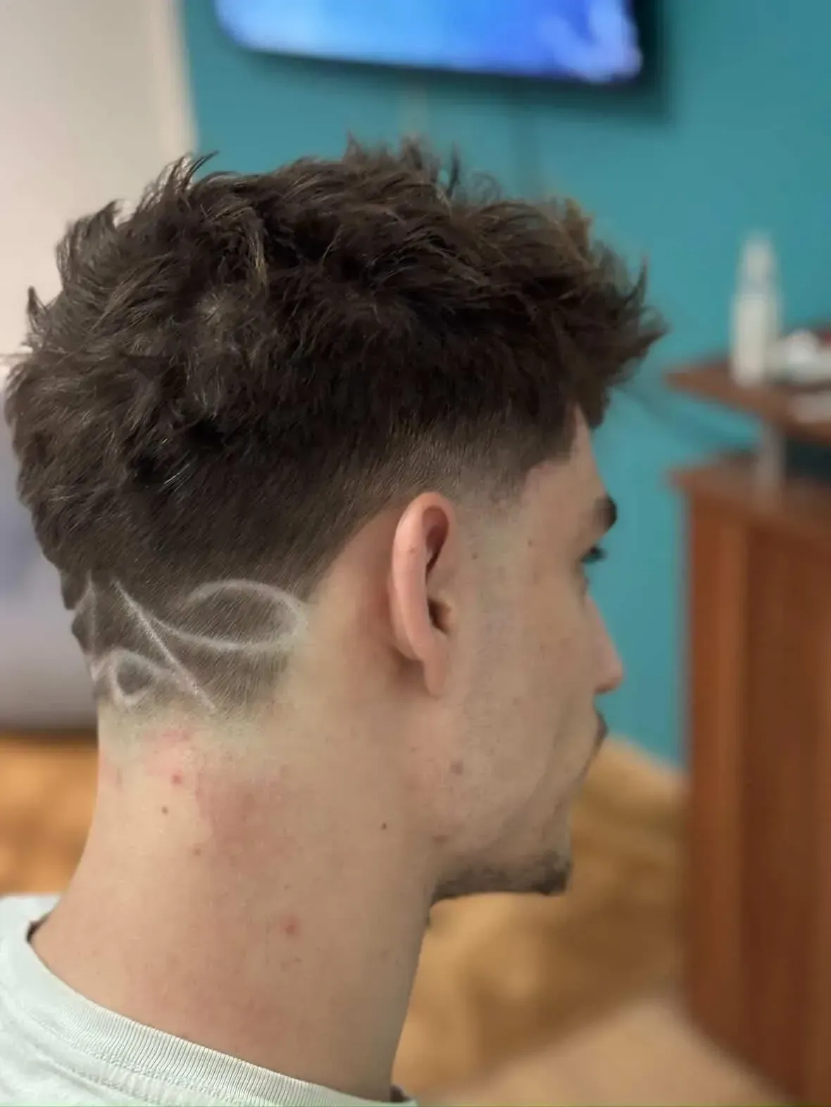 Klasický pánský střih - ukázka