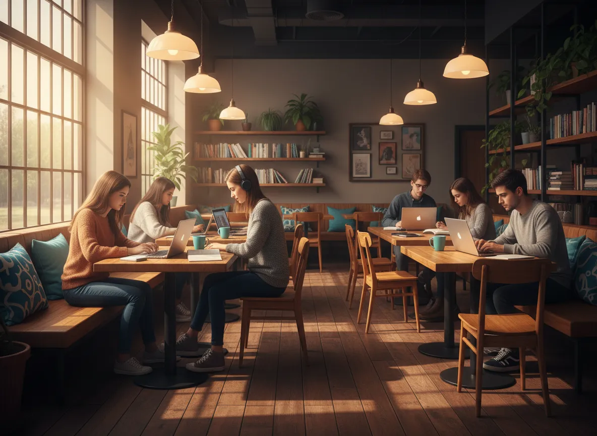 Mô hình Cafe sinh viên