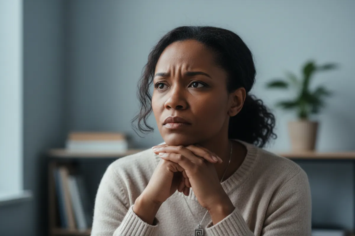 Black person reviewing personalised money profile