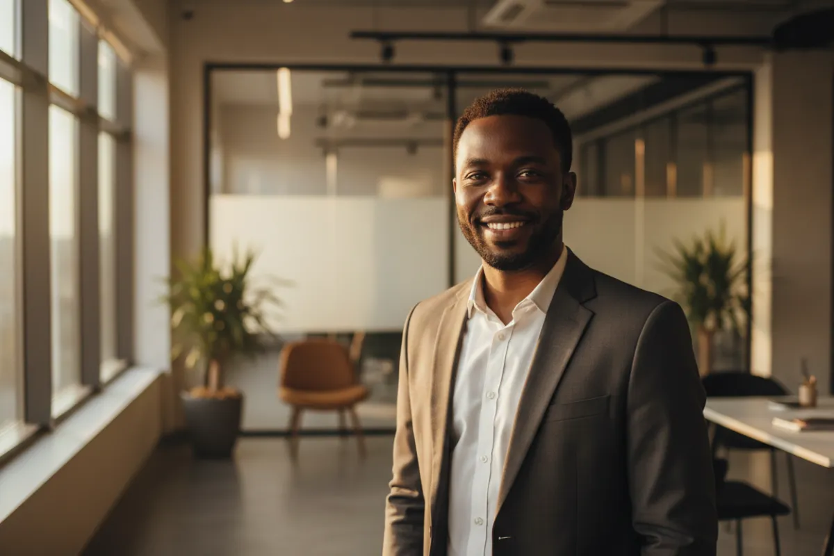 Black person reviewing personalised money profile
