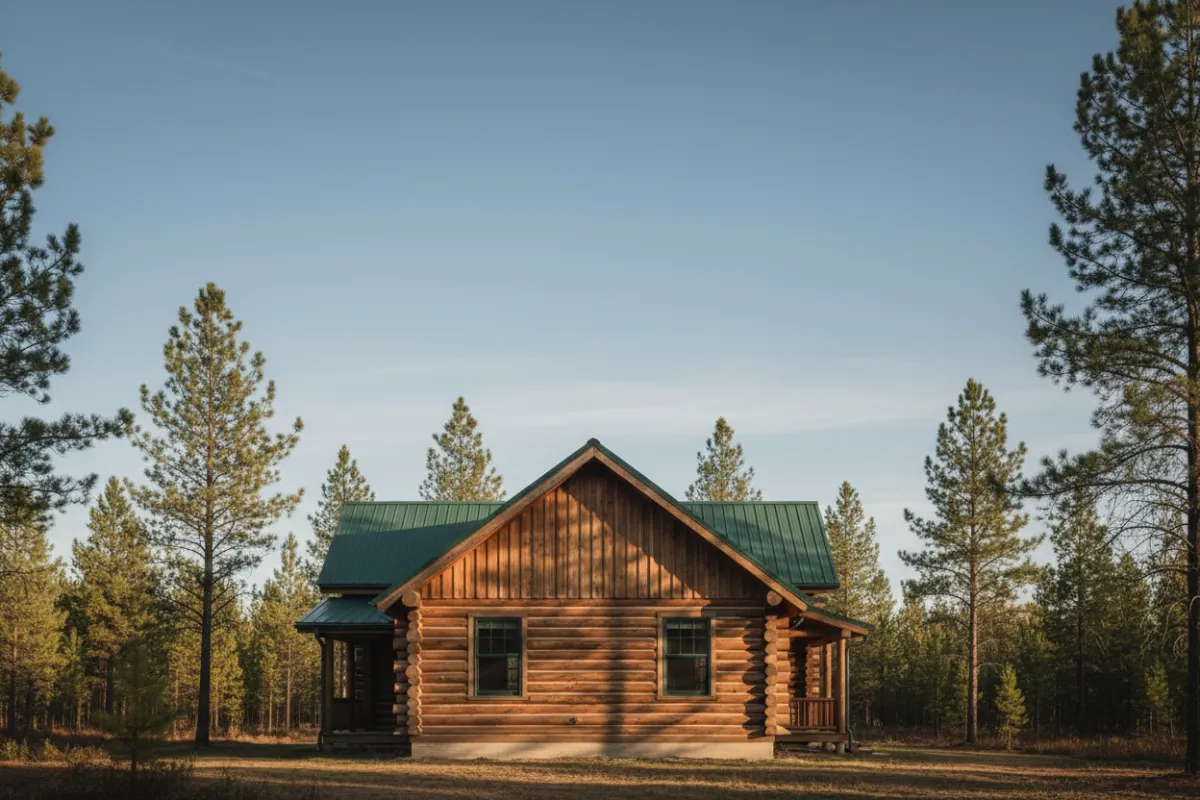 The Moosehead cabin exterior render