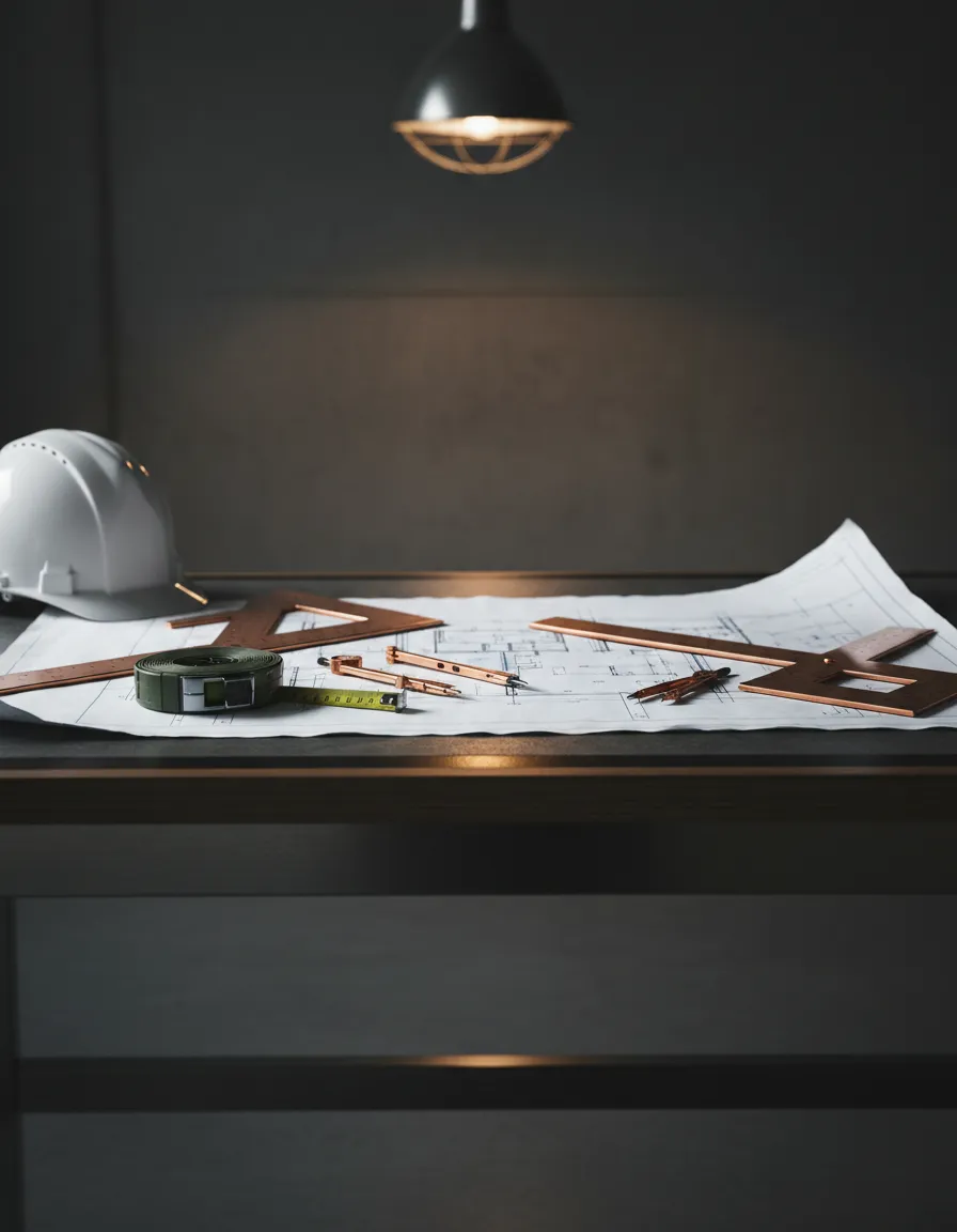 Technical engineering overview showcasing precision and commitment to quality