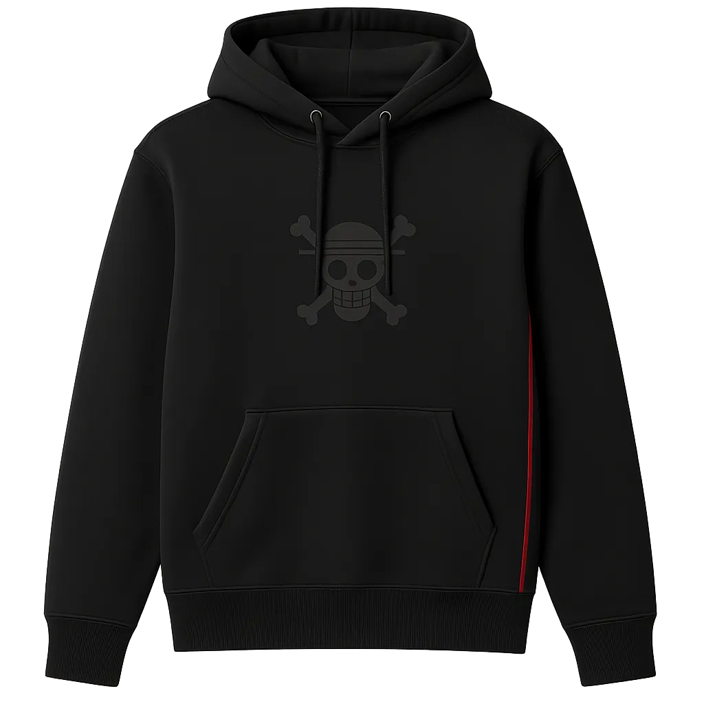 One Piece Straw Hat Pirate Heavyweight Graphic Anime Hoodie