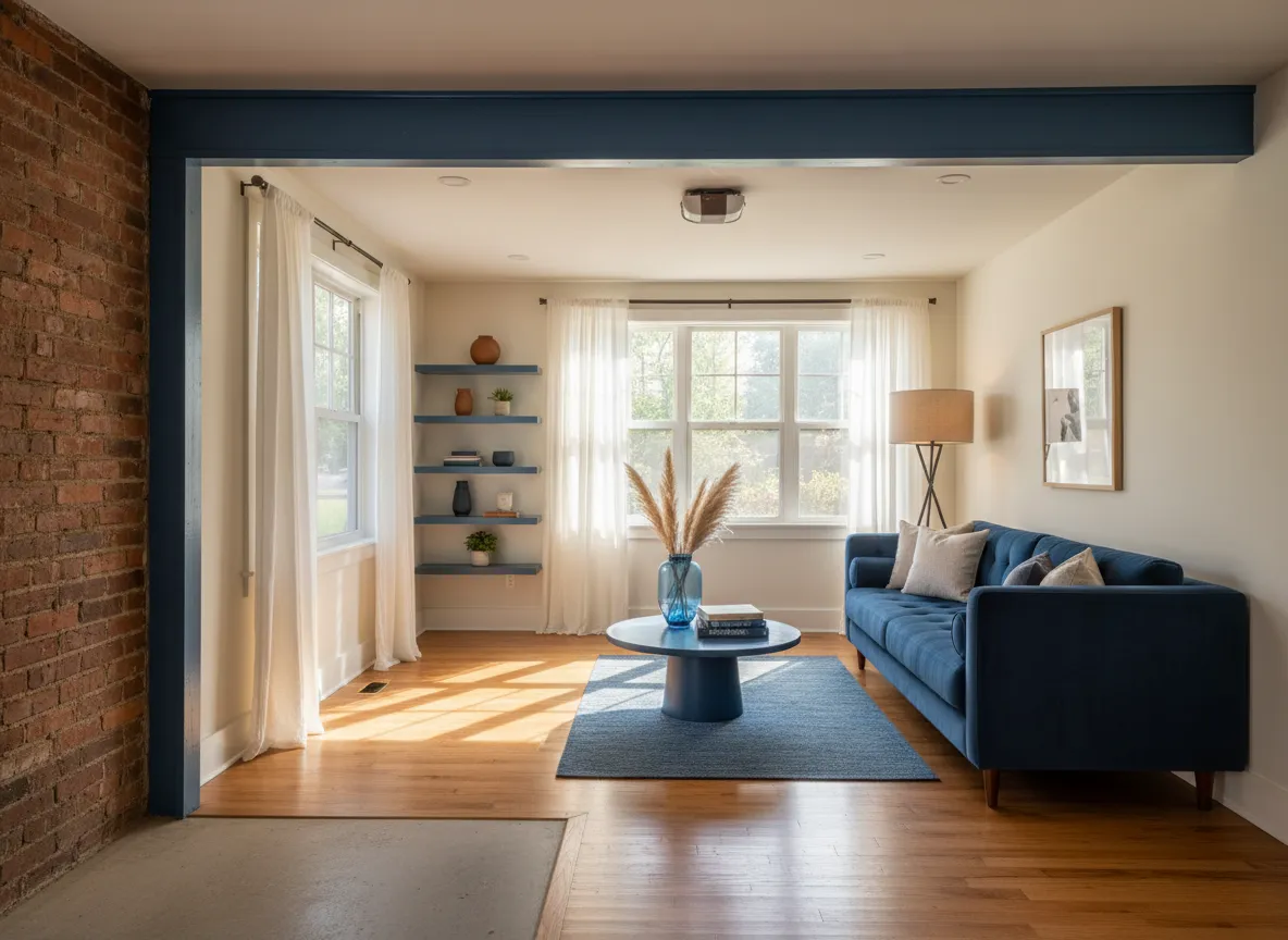 Garage conversion ADU project example in San Diego