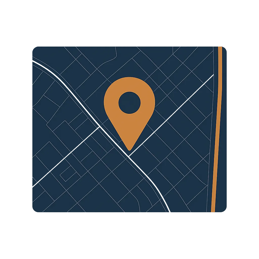 Map location for Bernal Builders in Vista