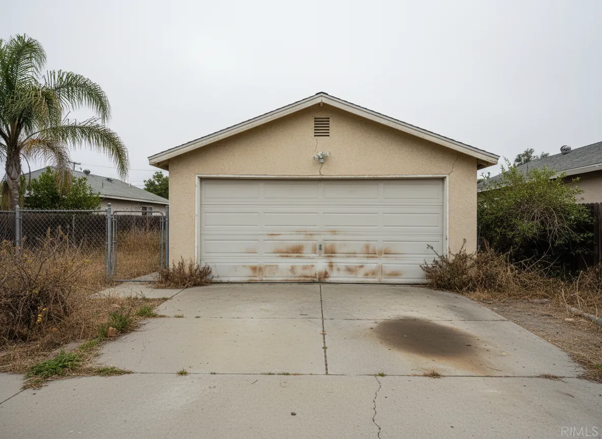 Before garage conversion