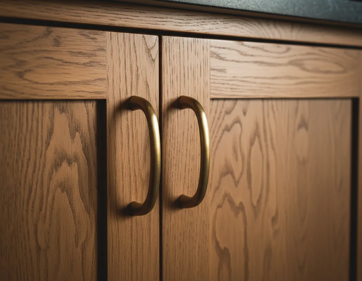 Close up of high quality interior construction finish work