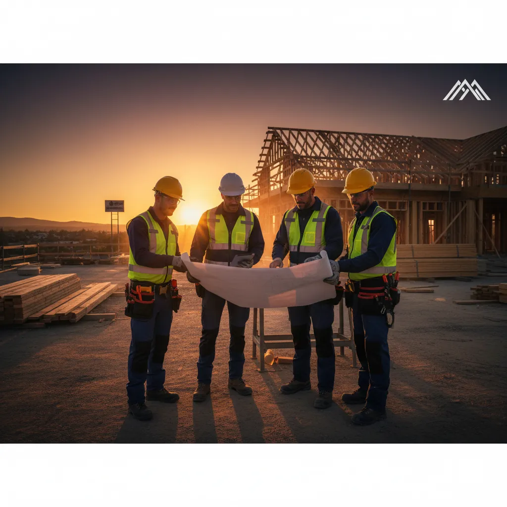 Licensed construction contractors in Vista working safely on site