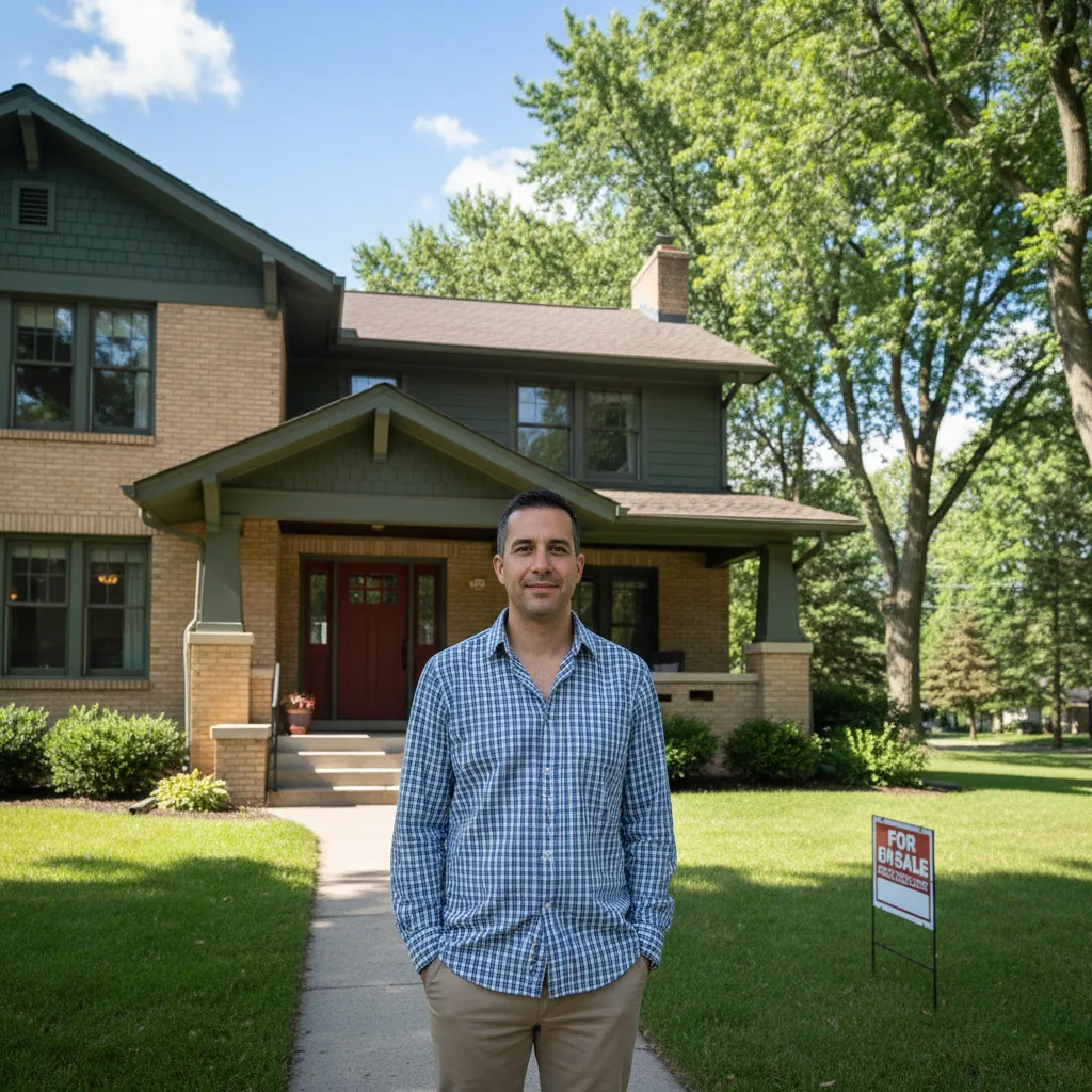 Realtor Mark, outdoors, casual