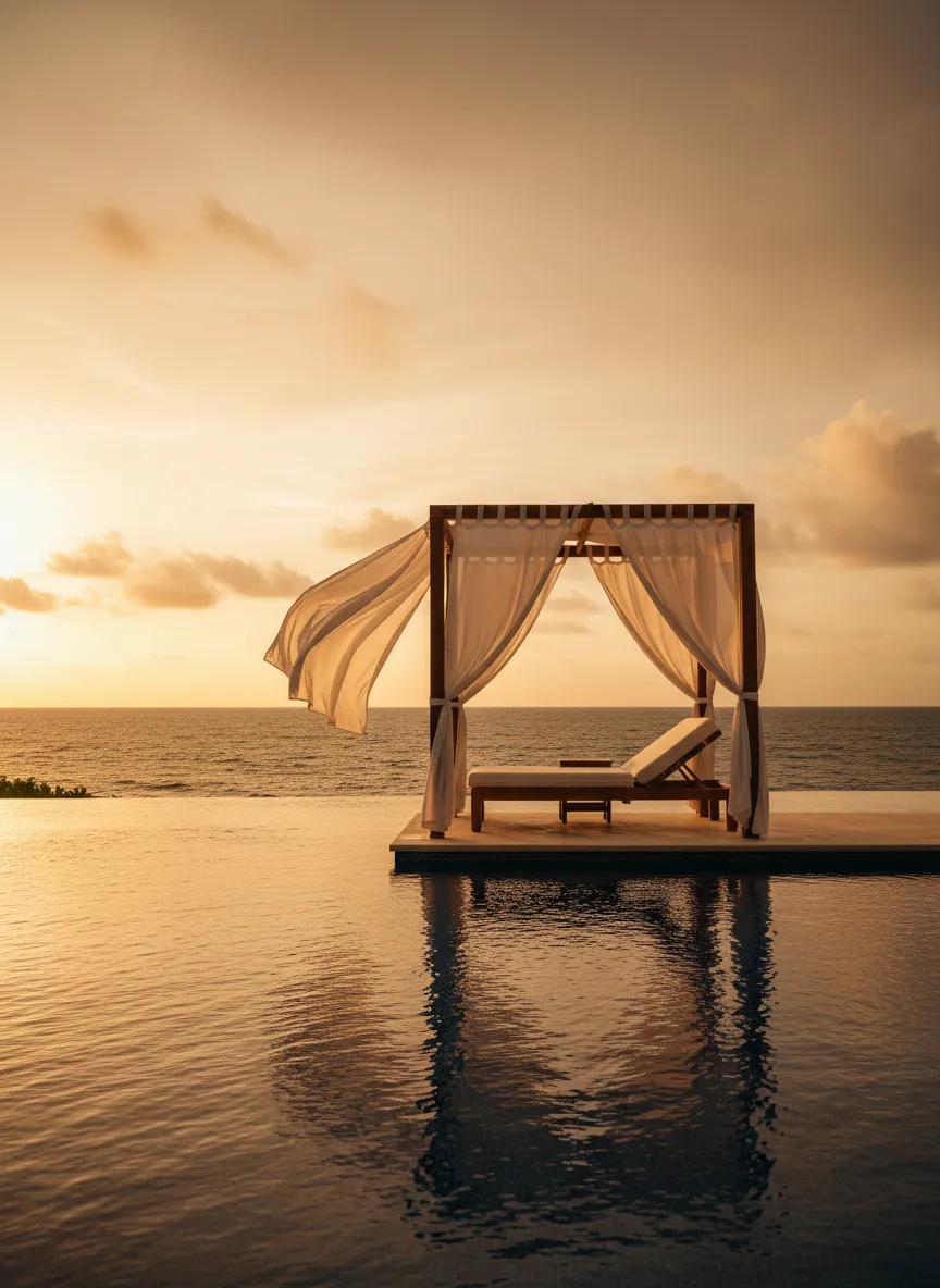 Resort Poolside vacation experience