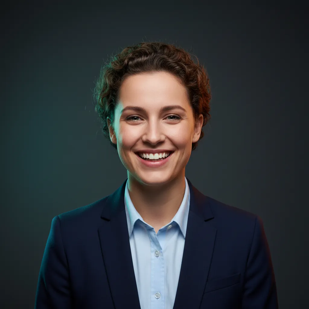 Retrato de cliente profesional