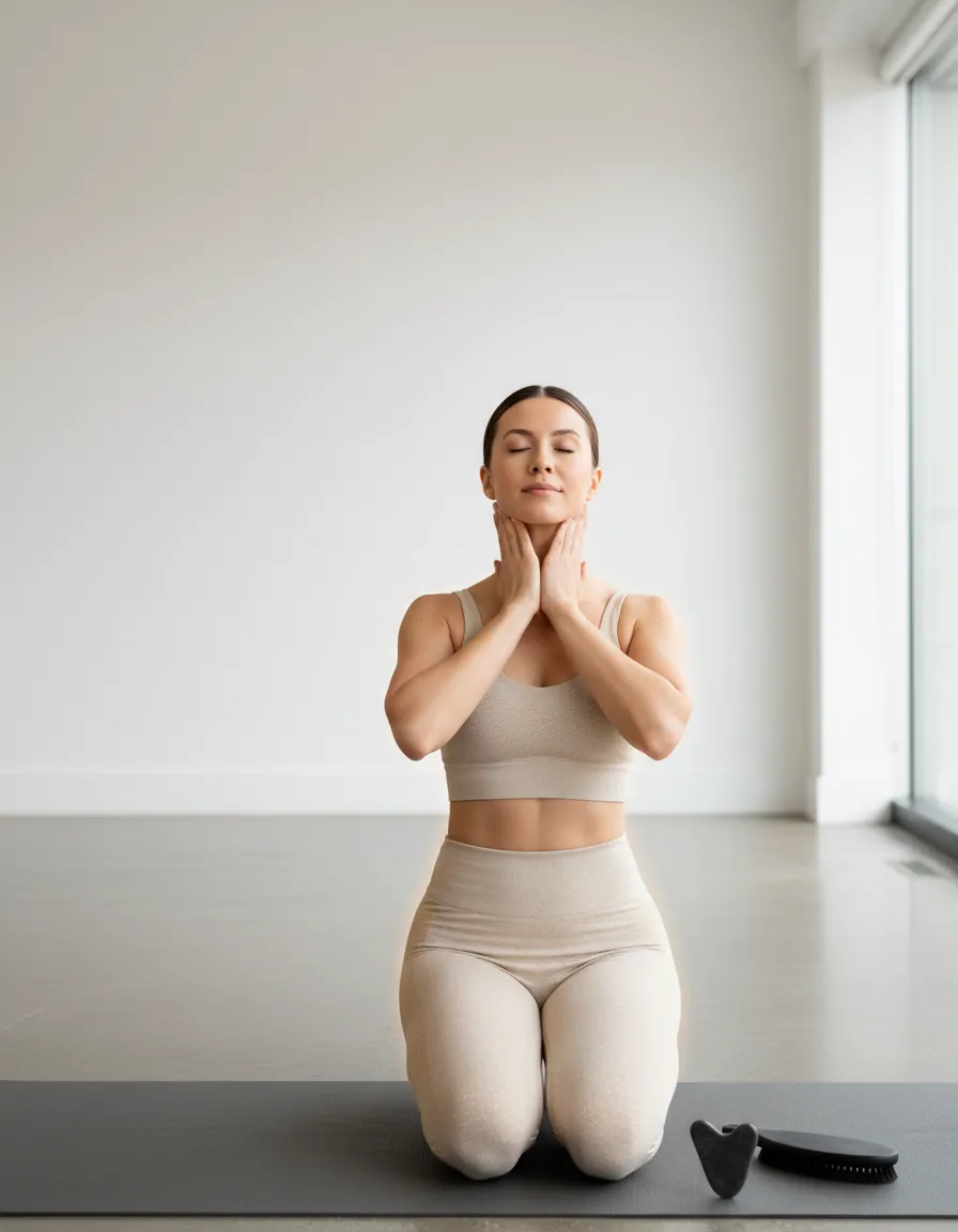 Full-body lymphatic movement and dry brushing