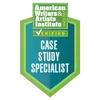Case study badge logo
