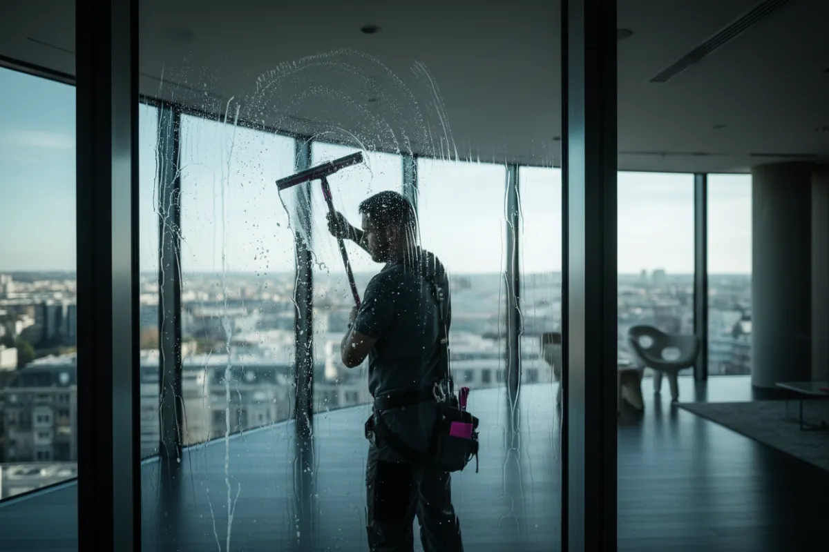 Lavage de vitres