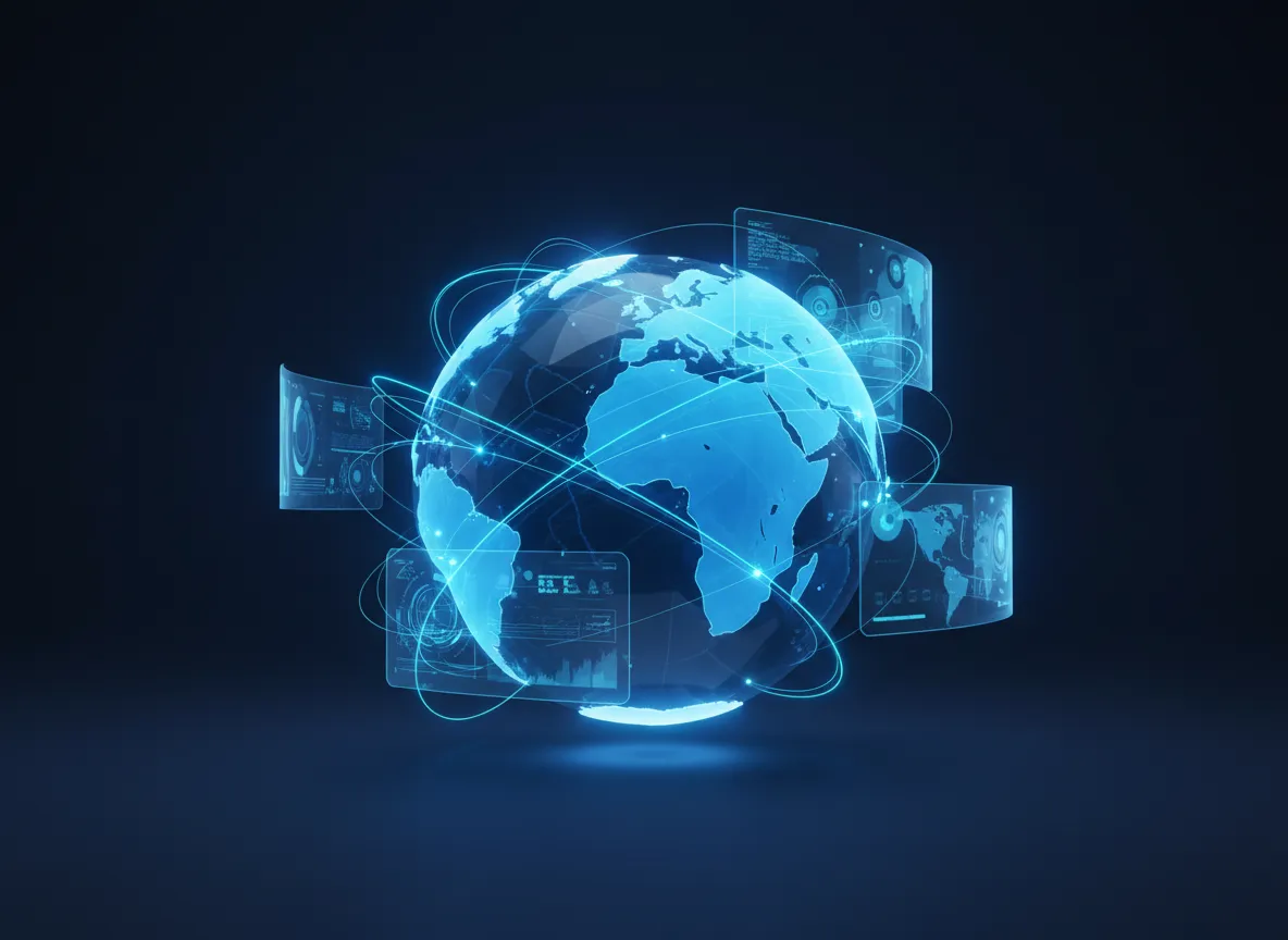 AI International Sales Department visualization