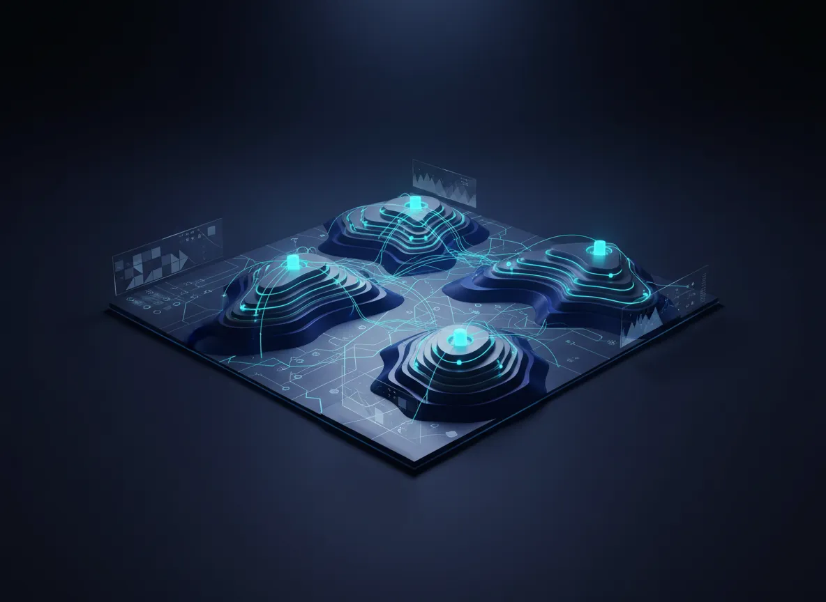 AI National Sales Department visualization