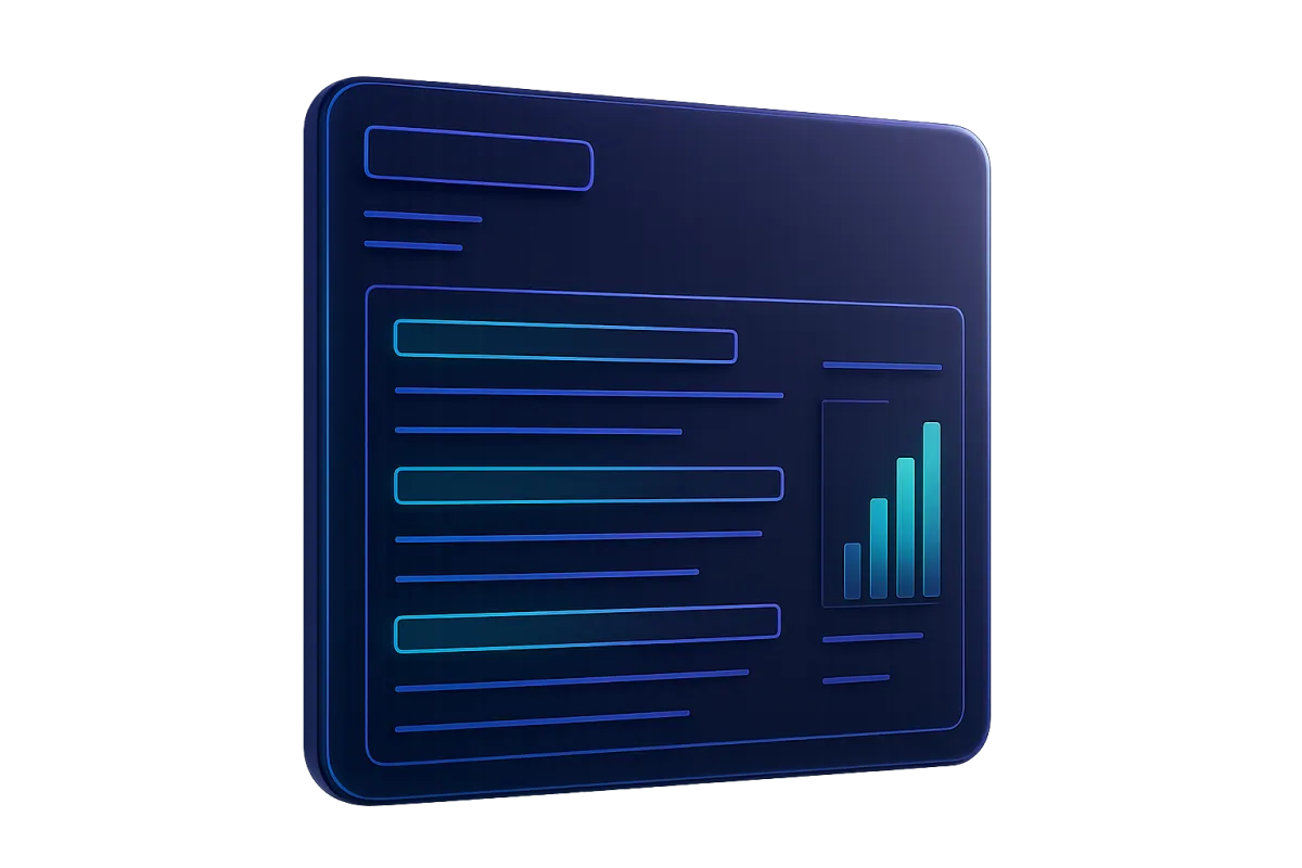 Dashboard interface for Conversion Headlines GPT