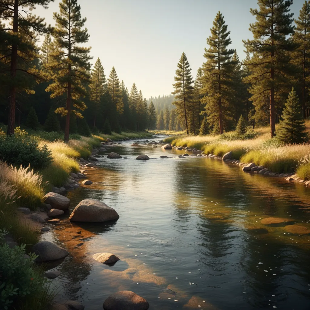 Summer scenery in Packwood