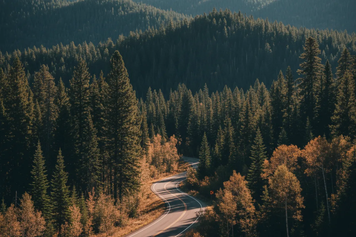 Scenic mountain drives around Packwood