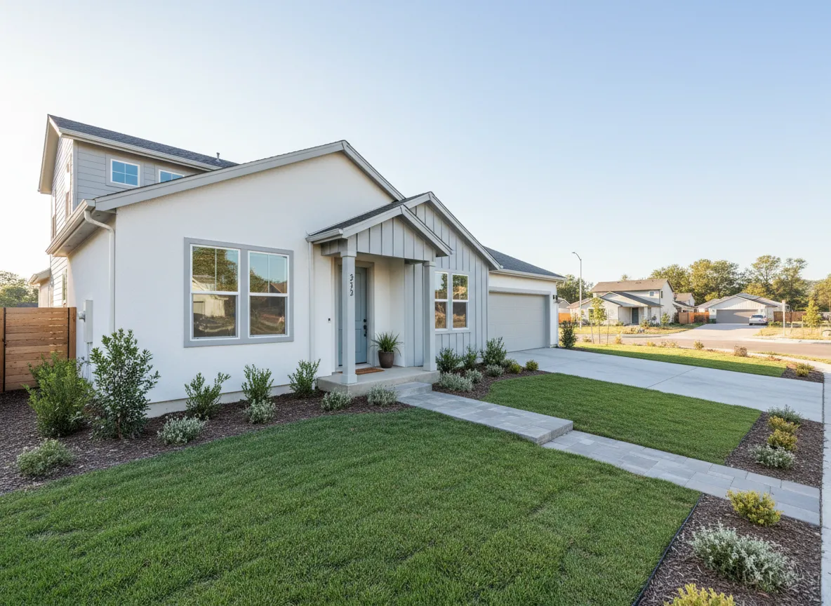 Single-family starter home example