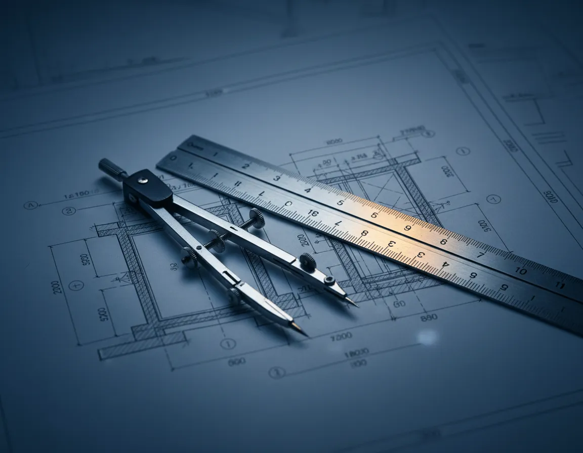 Thẩm định kích thước hố thang từ bản vẽ CAD