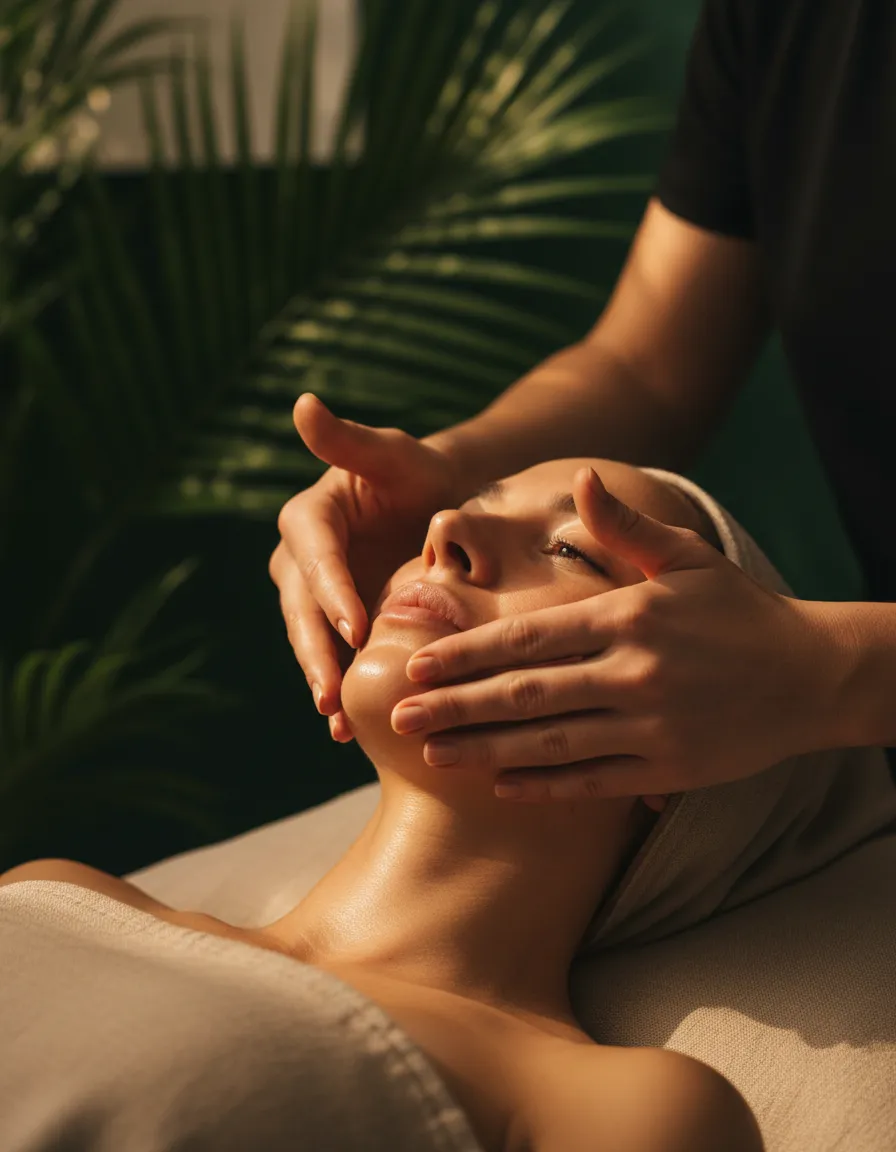 Aesthetic soft-focus facial sculpting technique