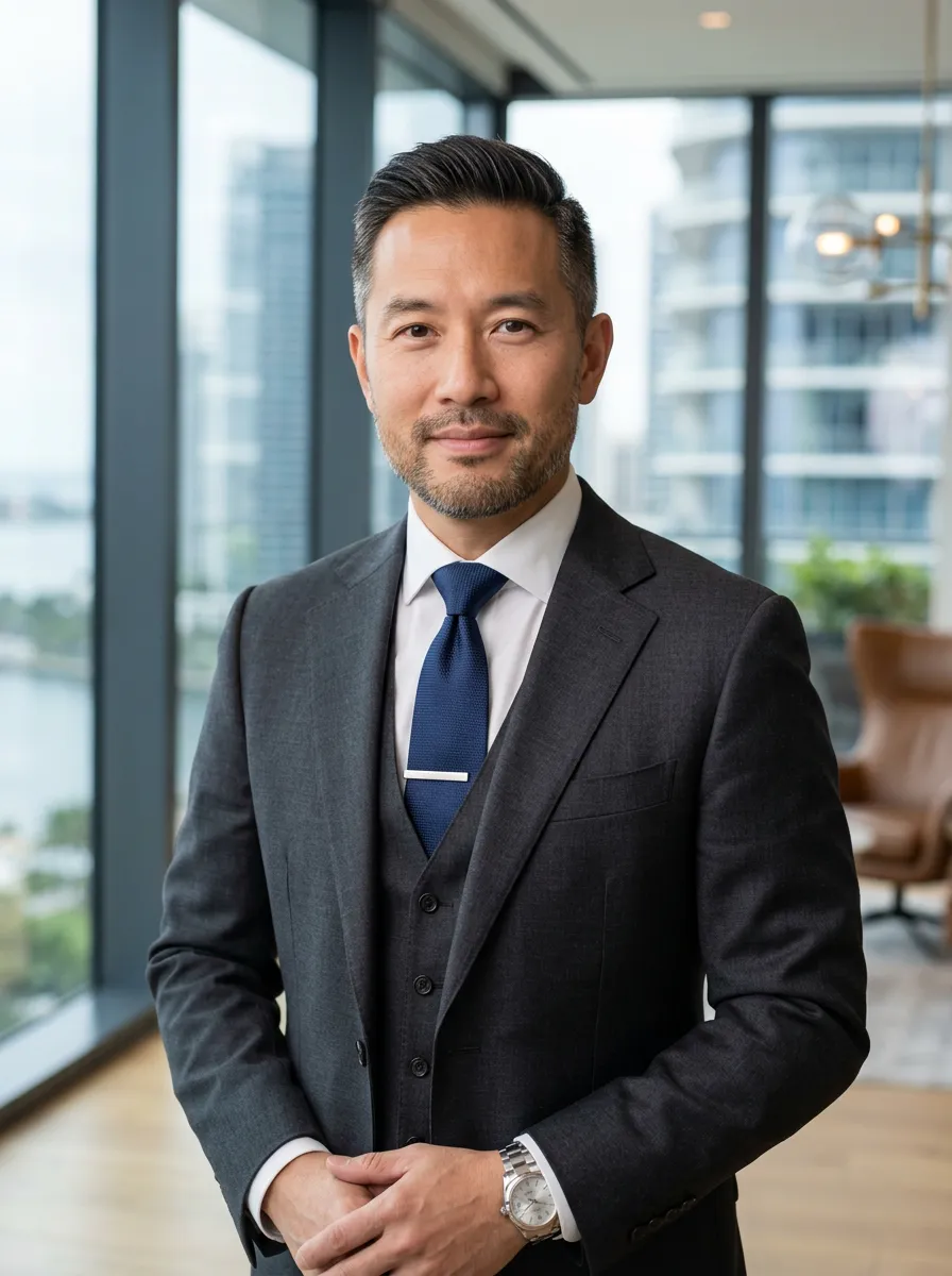 Tony Ha Luxury Real Estate Advisory Executive Portrait