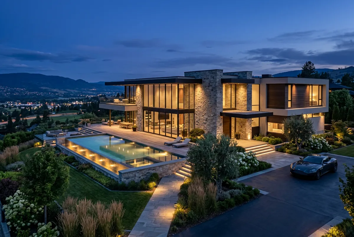 Villa Bel Air Modern Estate with infinity pool