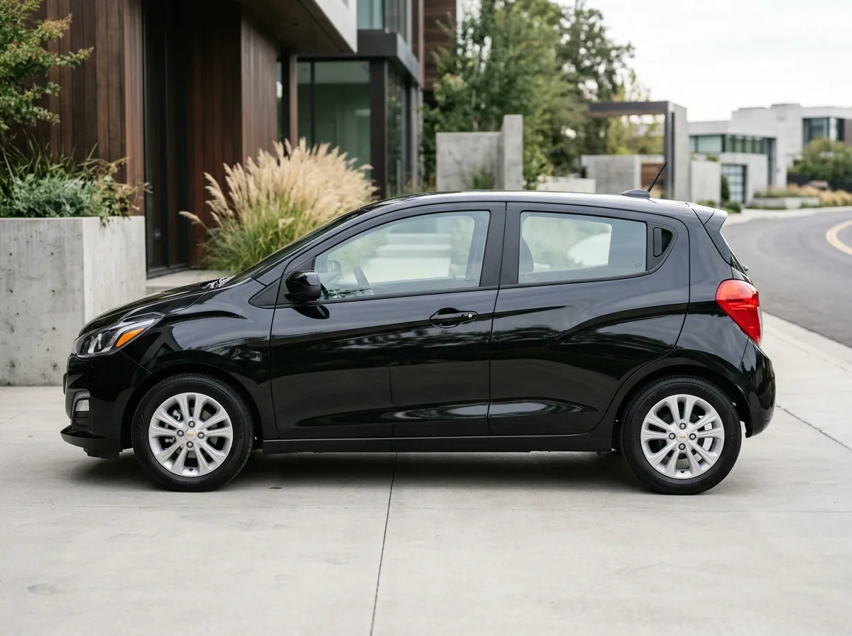 Black Chevrolet Spark
