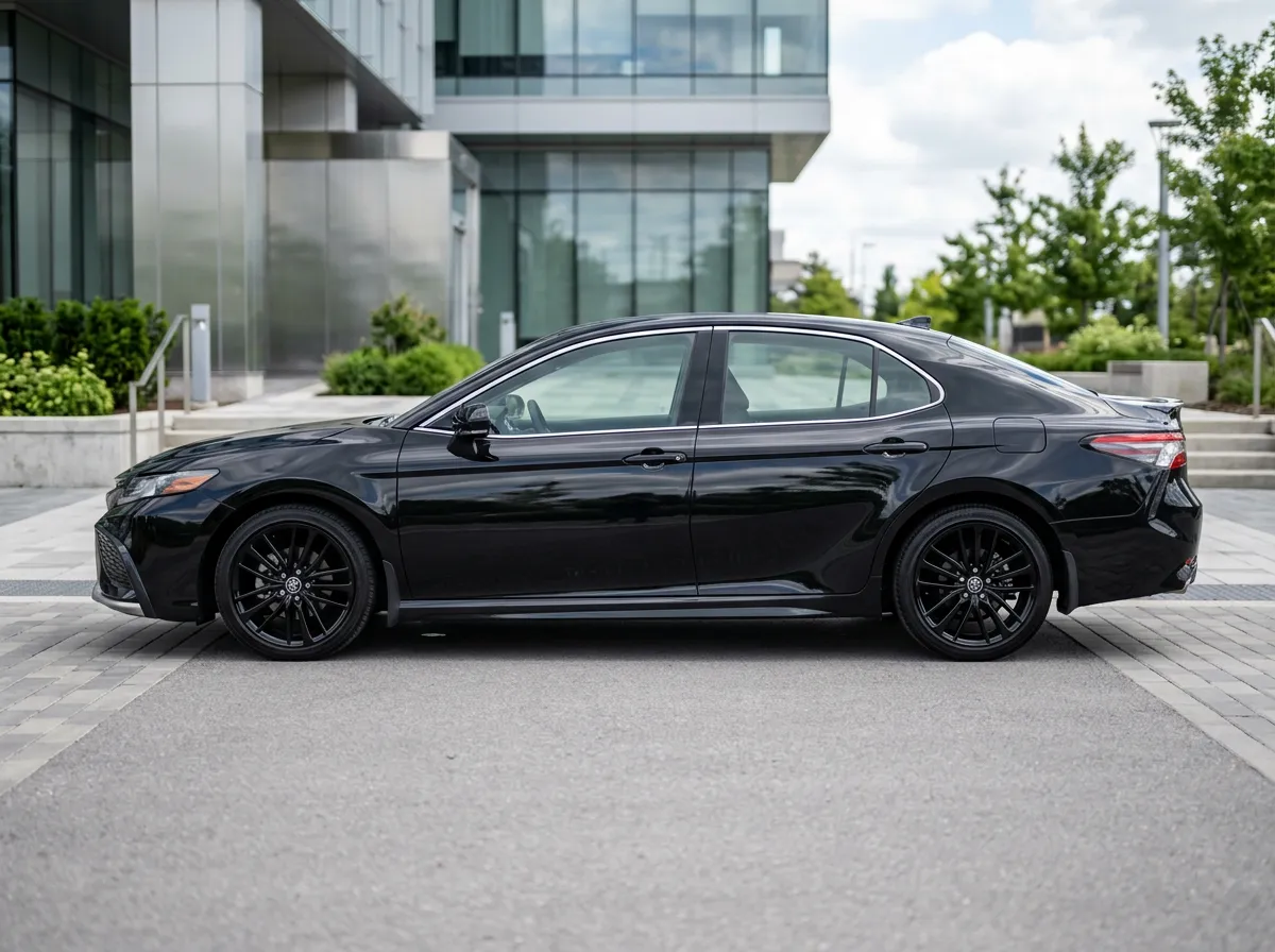 Black Toyota Camry