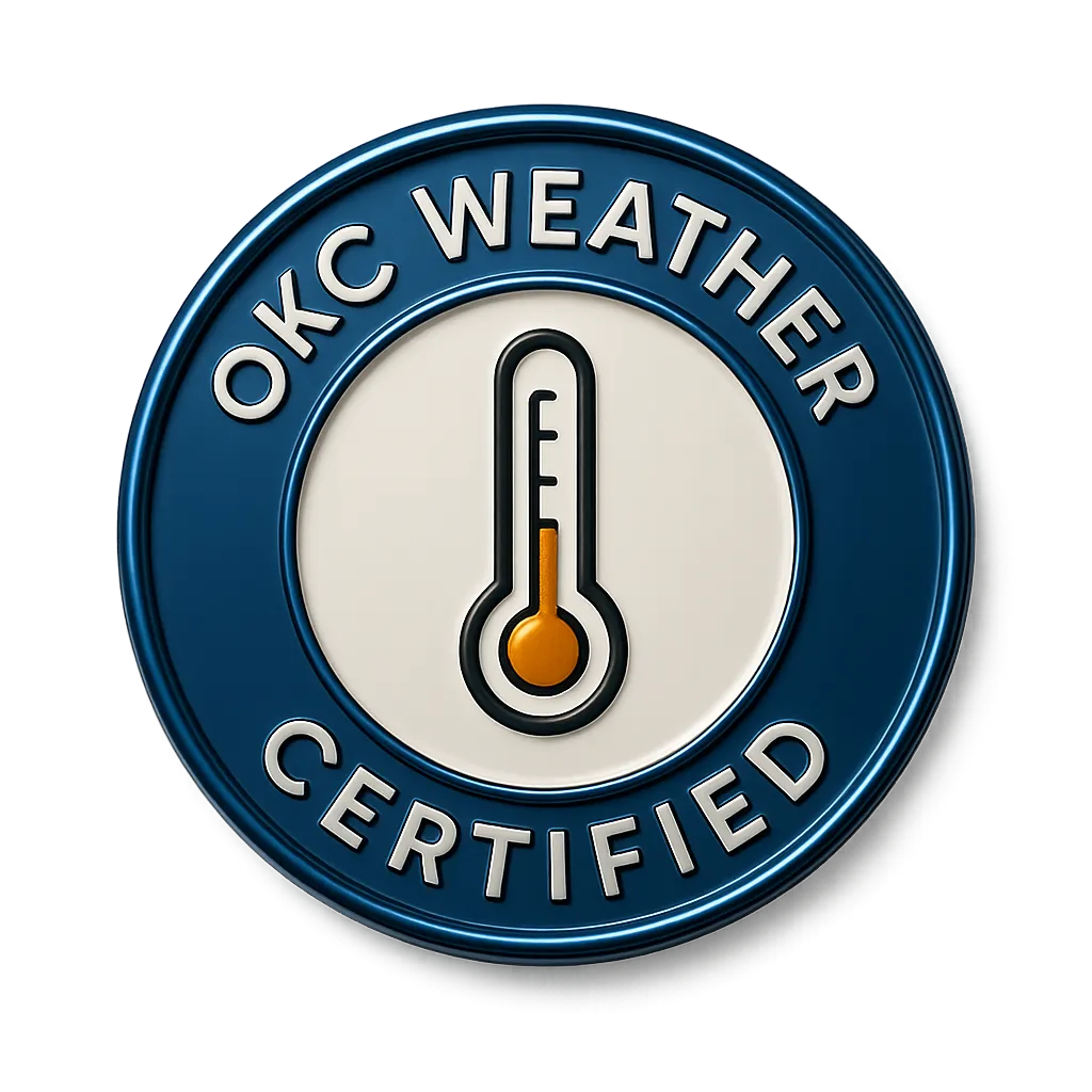 Freeze-Point Guarantee Badge - OKC Pool Winterization Certified