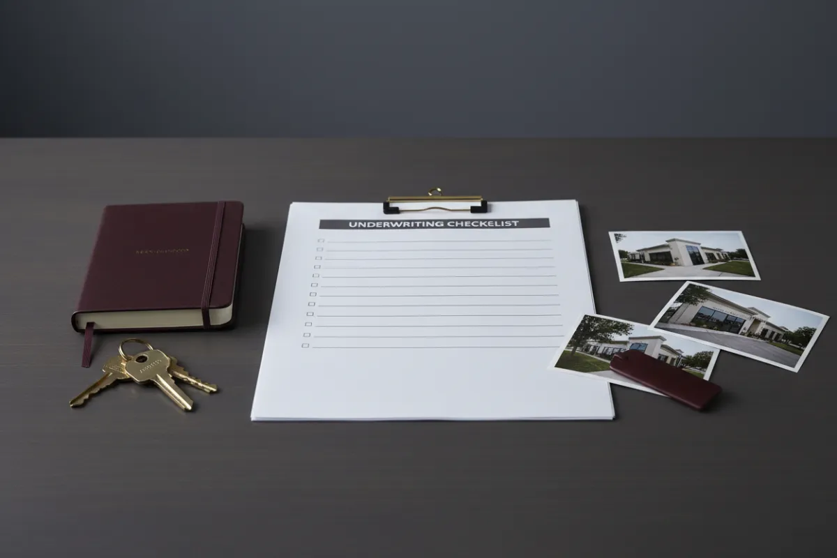 Commercial loan underwriting process