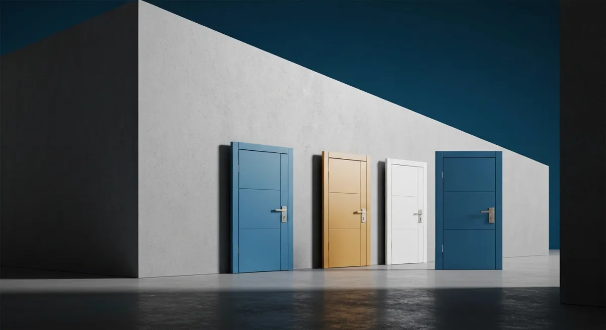 Llaves de casa sobre planos arquitectónicos, símbolo de nuevas oportunidades y cierres inmobiliarios de alto valor