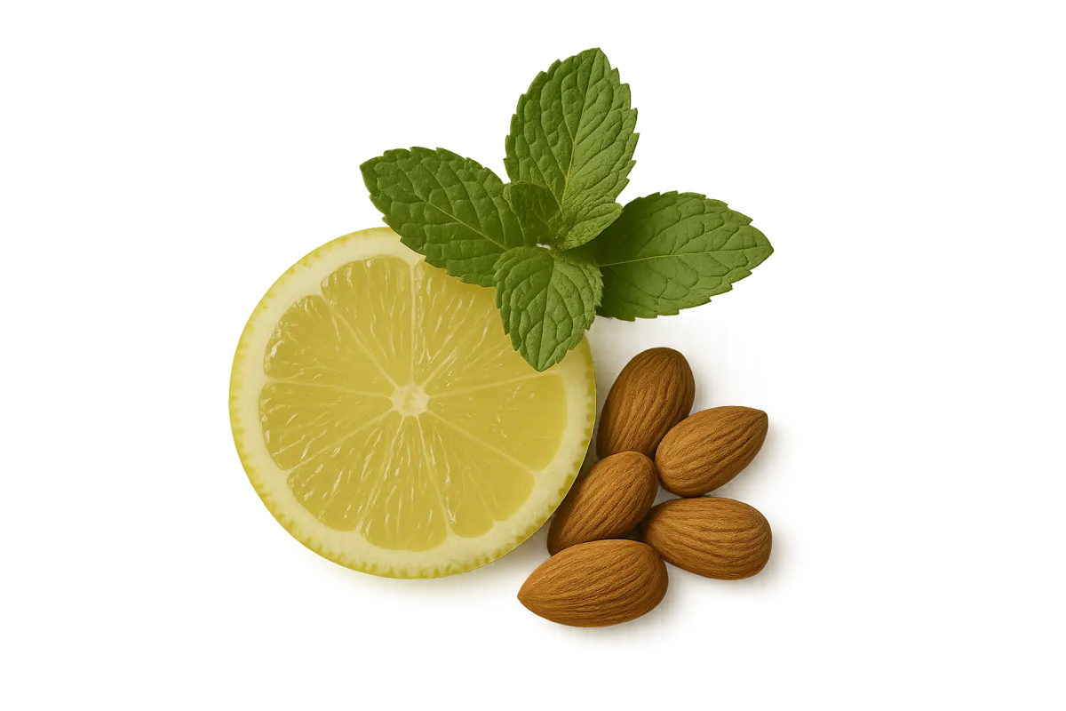 Fresh wholesome organic ingredients and mindful culinary preparation