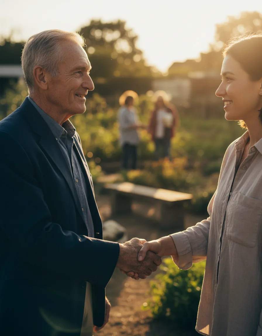 Community impact and service professionals being supported by business growth