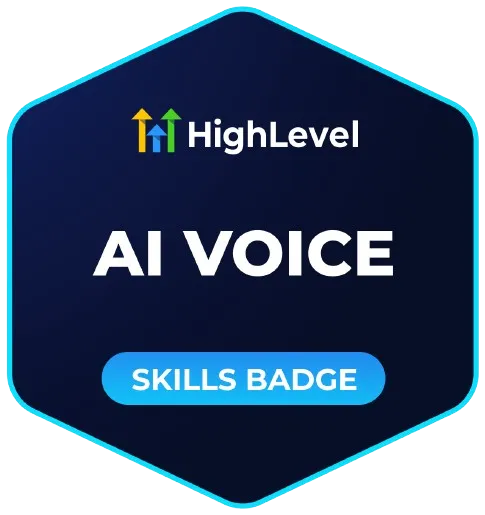 AI Voice Badge