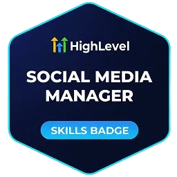 Social Media Manager Badge
