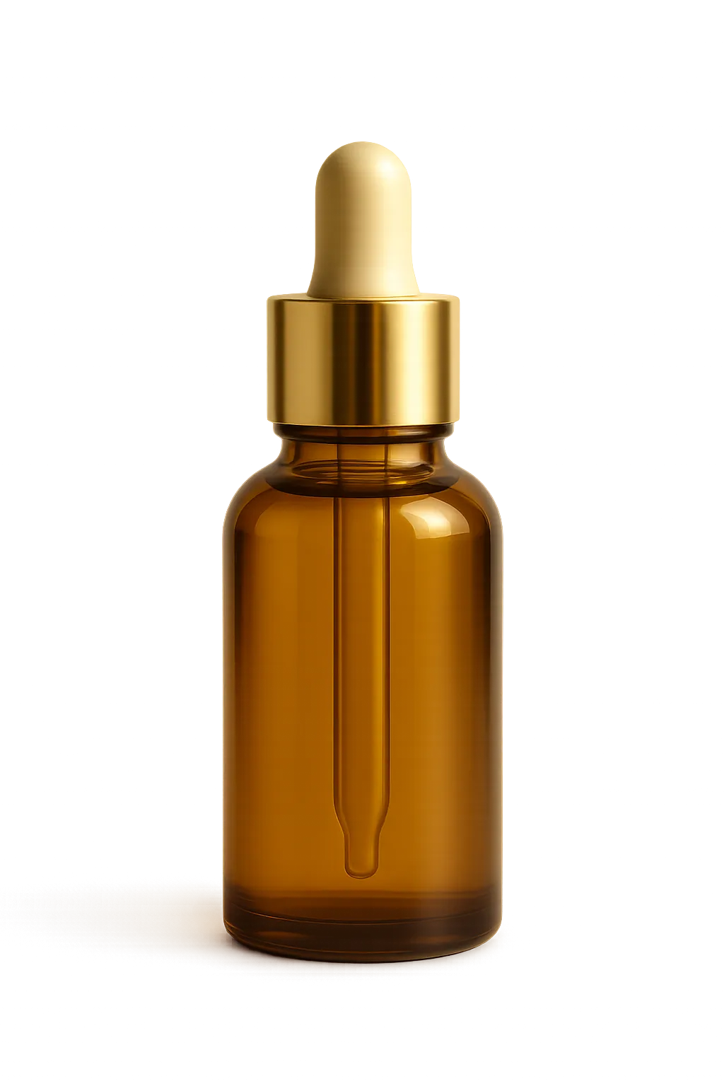 Glowveil serum bottle studio portrait